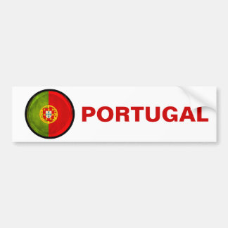 flagga för 3D Portugal Bildekal