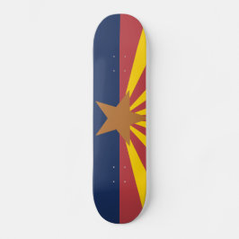 Flagga för Arizona Mini Skateboard Bräda 18,7 Cm