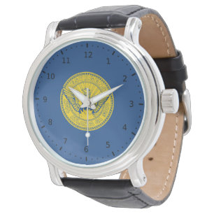 Flagga för Atlanta, Georgia Armbandsur