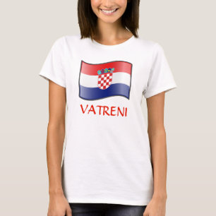 Flagga för att rädda Kroatien Vatreni T-Shirt