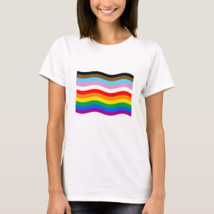 Flagga för att spara Pride för LGBTQ-POC T Shirt