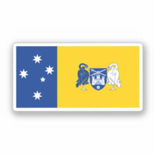 Flagga för Australian Capital Territory Klistermärken