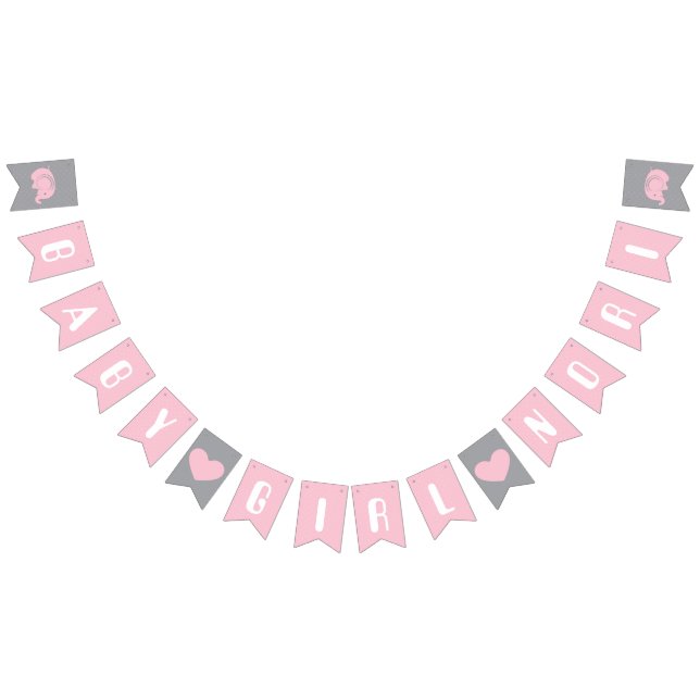 Flagga för babyskor med Elephant for Girl (Alla)