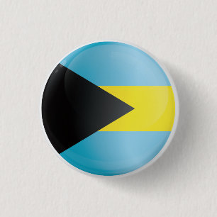 Flagga för Bahamas Round Icon Knapp