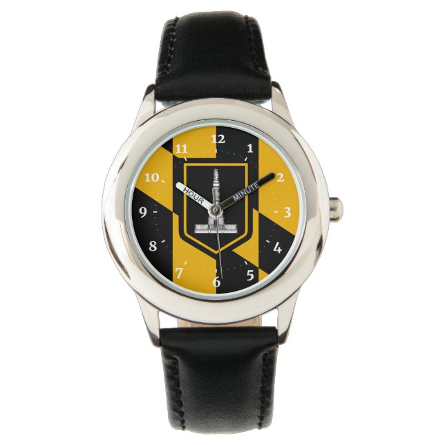 Flagga för Baltimore, Maryland Armbandsur (Framsida)