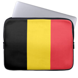 Flagga för Belgien Laptop Fodral