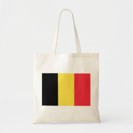 Flagga för Belgiens budget Tote Tygkasse
