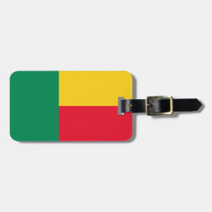 Flagga för Benin Easy ID Personal Bagagebricka