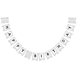 Flagga för bindning av kolkonfetti vattenfärgpunkt