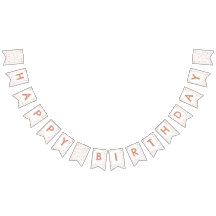 Flagga för bindning av korallkonfetti vattenfärgpu