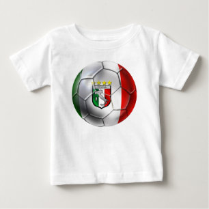 Flagga för boll för italienForza Azzurri Calcio Tröja