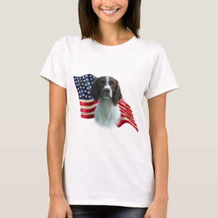Flagga för Brittany Spaniel Tee