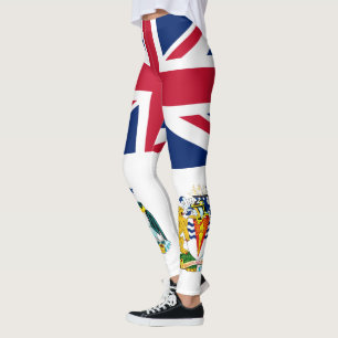 Flagga för Brittiska Antarktis Leggings