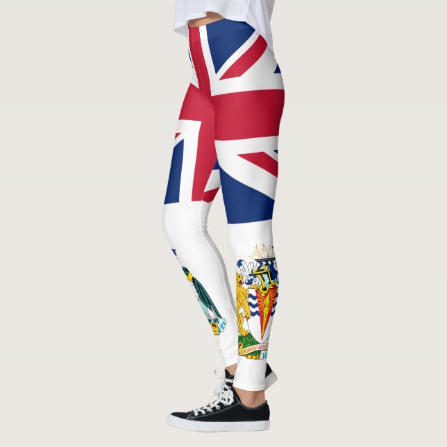Flagga för Brittiska Antarktis Leggings (Vänster)