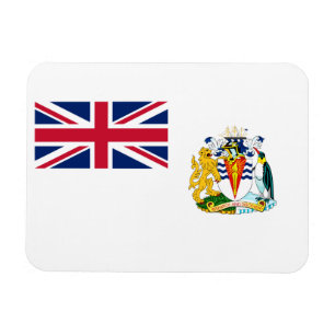 Flagga för Brittiska Antarktis Magnet