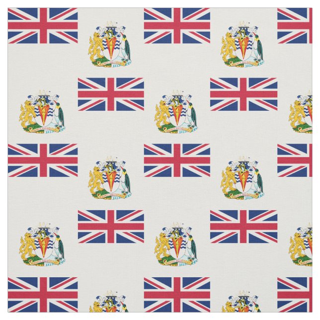 Flagga för Brittiska Antarktis Tyg (Provkarta)