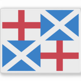 Flagga för Brittiska samväldet Klistermärken