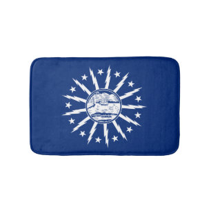 Flagga för Buffalo, New York Baddröjsmatta Badrumsmatta