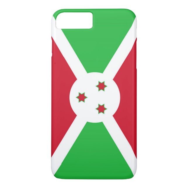Flagga för Burundi Case-Mate iPhone Skal (Baksida)