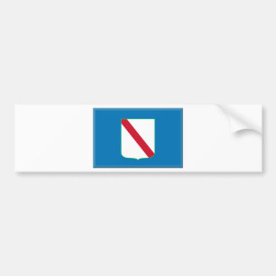 Flagga för Campania (italien) Bildekal