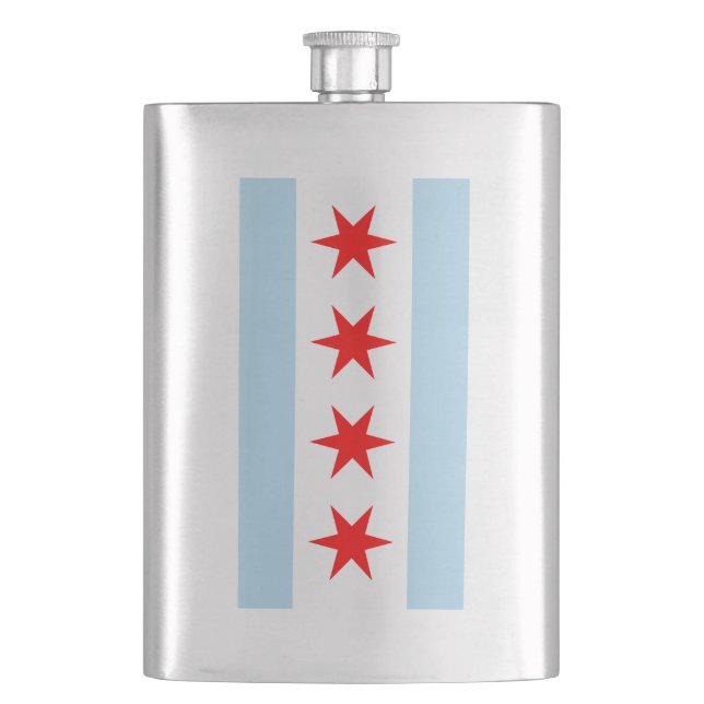 Flagga för Chicago Fickplunta (Framsidan)