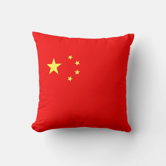 Flagga för china kudde (Framsida)