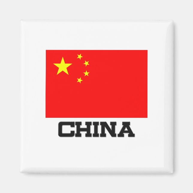 Flagga för china magnet (Framsidan)