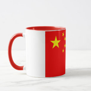 Flagga för china mugg