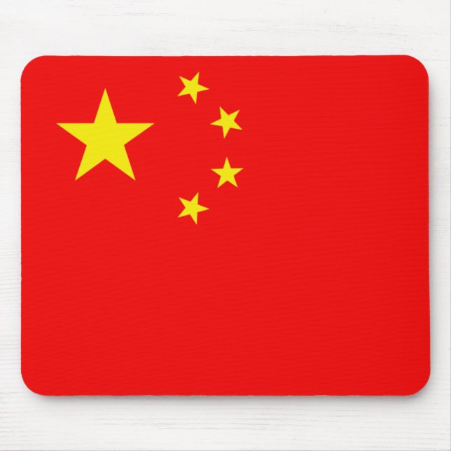 Flagga för china musmatta (Framsidan)