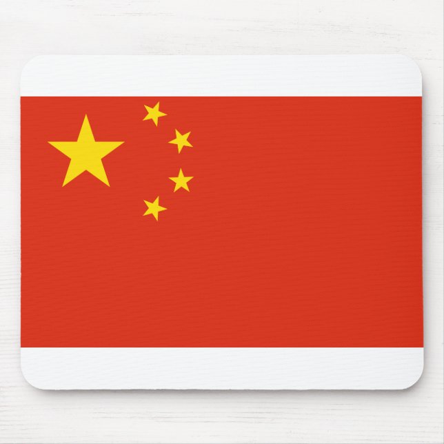 Flagga för china musmatta (Framsidan)