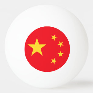 Flagga för china pingisboll