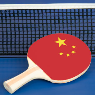 flagga för china pingisracket