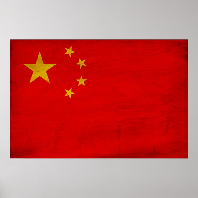 Flagga för china poster (Framsidan)