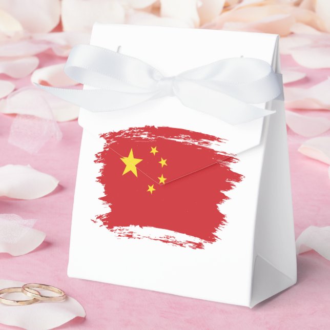 flagga för china presentaskar (Bröllop)