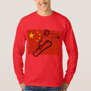 FLAGGA för china T Shirt