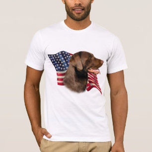 Flagga för chokladLabrador Retriever Tröja