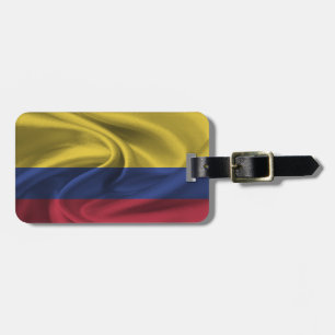 Flagga för Colombia Bagagebricka