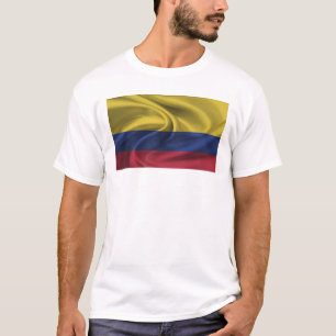 Flagga för Colombia T Shirt