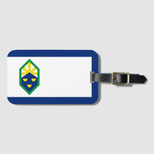 Flagga för Colorado Springs, Colorado Bagagebricka