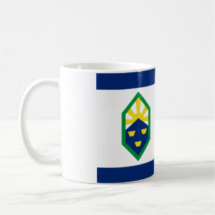 Flagga för Colorado Springs, Colorado Kaffemugg