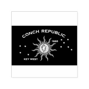 Flagga för Conchrepubliken, Flagga för Key West Självfärgande Stämpel
