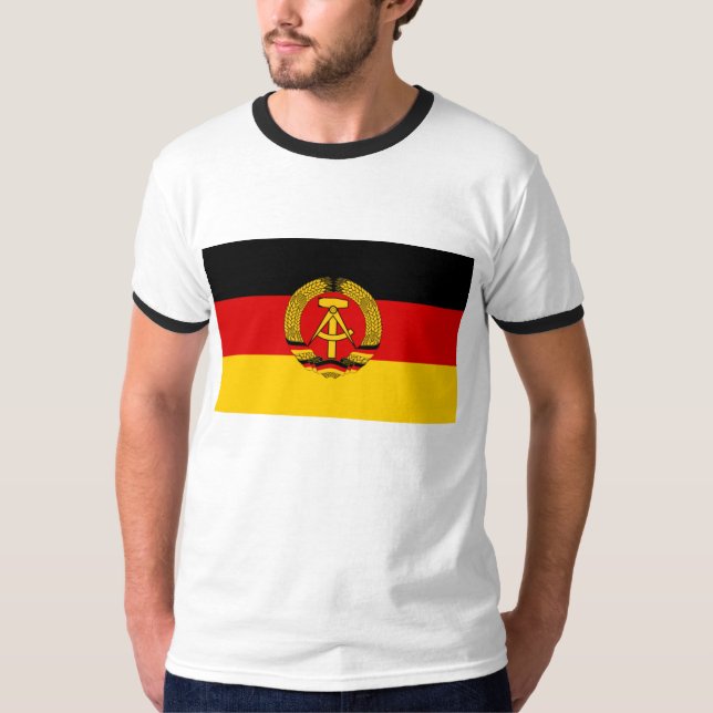 Flagga för DDR German Democratic Republic Tröja (Framsida)