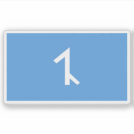 Flagga för det afshanska folket, Azerbajdzjan Klistermärken