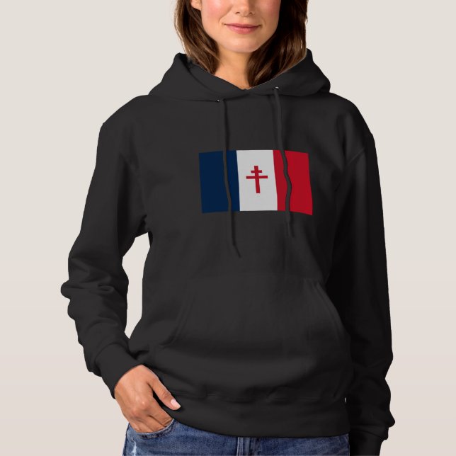 Flagga för det fria Frankrike T Shirt (Framsida)