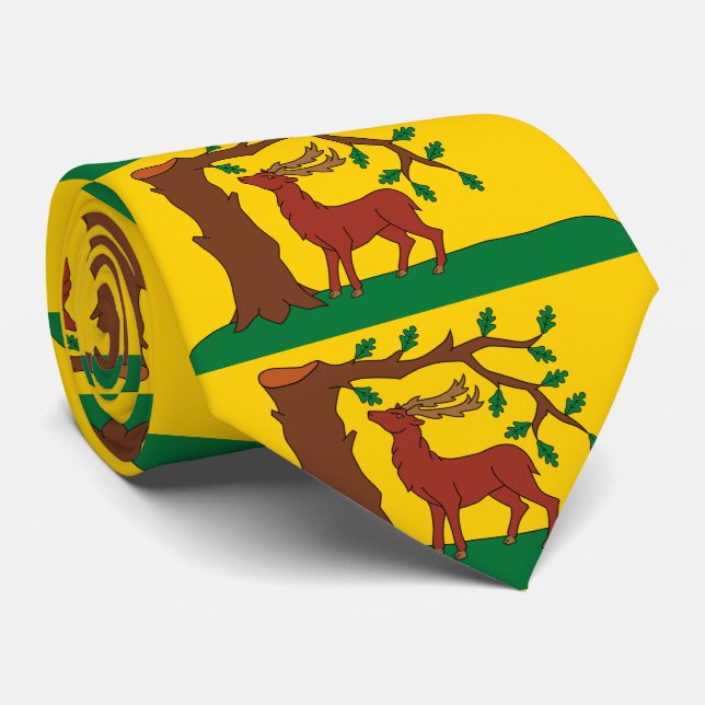 Flagga för det historiska grevskapet Berkshire Sli Slips (Rullad)
