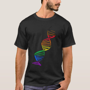 Flagga för det stressade Dna Lgbt Philadelphia-Pri T Shirt