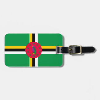 Flagga för Dominica Personal Easy ID Bagagebricka
