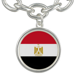 Flagga för egypten armband