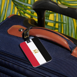flagga för egypten bagagebricka