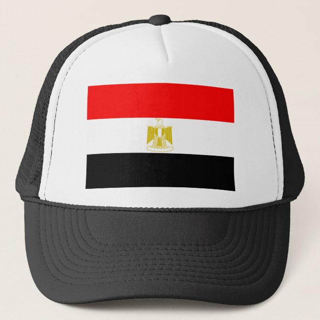 Flagga för egypten keps (Framsida)